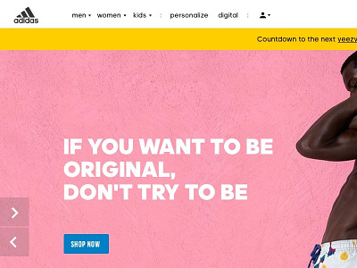 Adidas Ecom Concept concept product design ui user interface