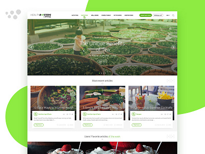Withings Blog - Nutrition page article blog clean food healthy news nutrition redesign white ui withings