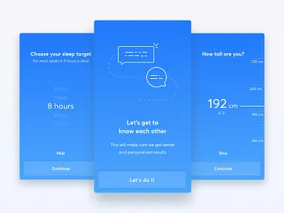 Onboarding questions app clean design flat illustration onboarding sketch ui ux