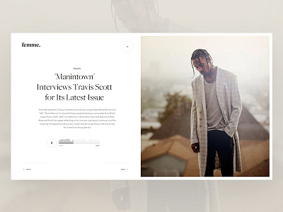 music-details grid layout logo minimal photography player promo slider typography web