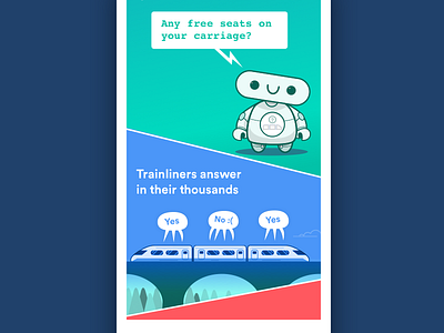 How BusyBot works illustration on boarding