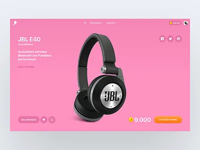 Product page aerolab minimal orange pink product