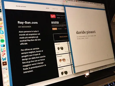 Waiting for davidepisauri.com portfolio ux design wip work in progress