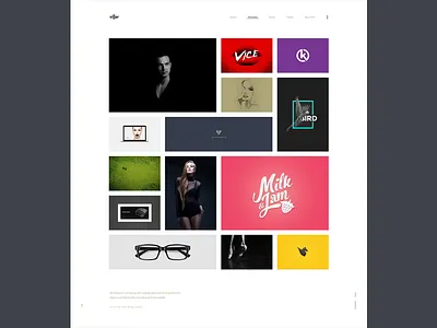 Villar Portfolio agency clapat clean minimal portfolio showcase theme website