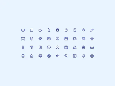 Tiny Insane Icons - Free download ai free freebies icon set icons insane pictograms sketch tiny icons