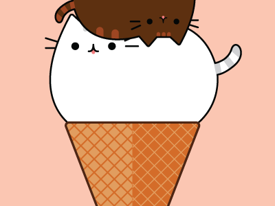 Pusheen Ice cream