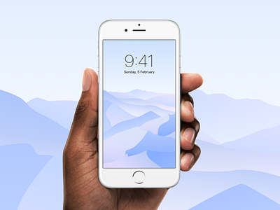Ice landscape wallpaper apple watch download free ice illustration ipad iphone minimal soft vector wallpaper