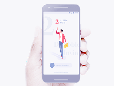2 Dribbble Invites design dribbble dribbble invites interaction design invite ui ux visual design