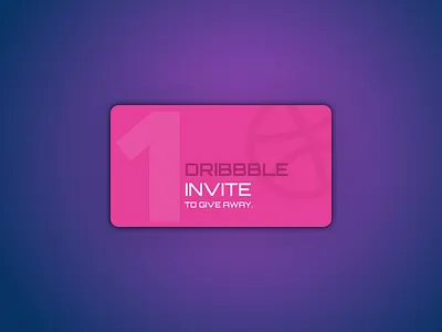 One 'Dribbble Invite' to giveaway :) app clean creative design freebie google icon illustrations india invite material sketch