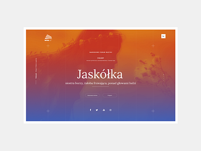 Swallow - Landig Page colorful event branding events landingpage positive vibes web design website website design