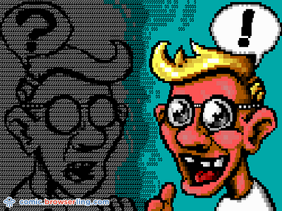 ASCII meets ANSI ansi ansi art answer ascii ascii art ask bulletin board question silly stupid