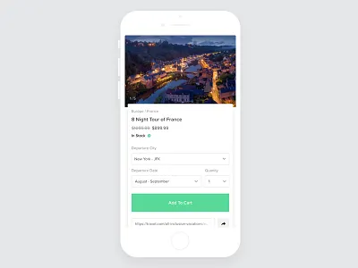 Add To Cart Design add to cart app cart commerce design flat minimal shopping travel ui ux