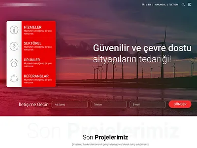Home Page Design business corporate home homepage ui ux web site