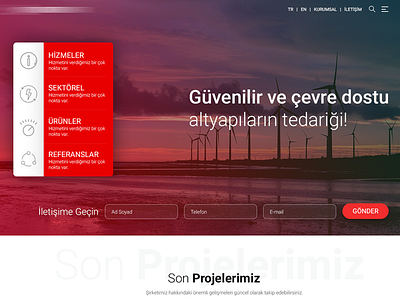 Home Page Design business corporate home homepage ui ux web site