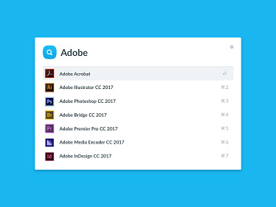Daily UI #22 – Search alfred daily ui desktop search spotlight ui