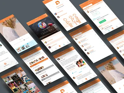 Moment app class event ios kids mobile mom moment parents scheduler social