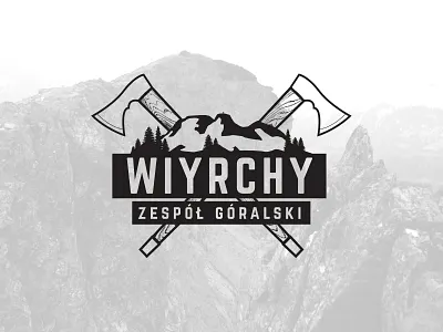 Wiyrchy Final axe brand chicago forrest goral goralski logo mark mountain polska tatry zespol