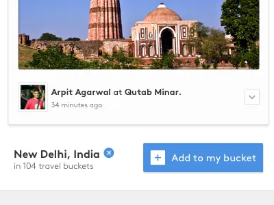 Travel Bucket - Feed bucketlist feed travel