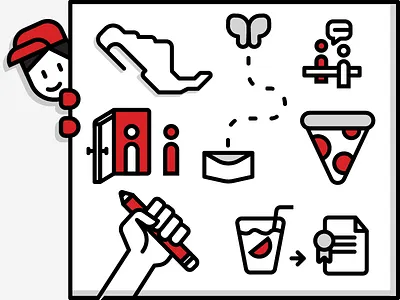 Infographic/ Preparados design flat icon icons infographic layout mexico modern