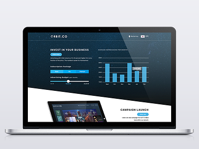 D100UI - 04: ROI Calculator android button calculator chart graph inspiration ios landing mac slider table website