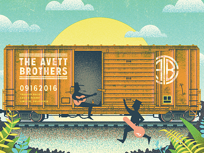 avett hobos avett brothers boxcar california freight gig poster hobos iillustration monikers railroad train hopping