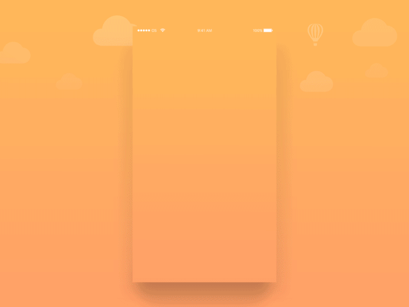 Indoor temperature control air animation energy gradient hot interaction iphone mobile outsystems regulation temperature weather