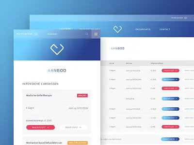 Physiotherapy platform app clean design gradient mobile module physiotherapy platform ui ux web website