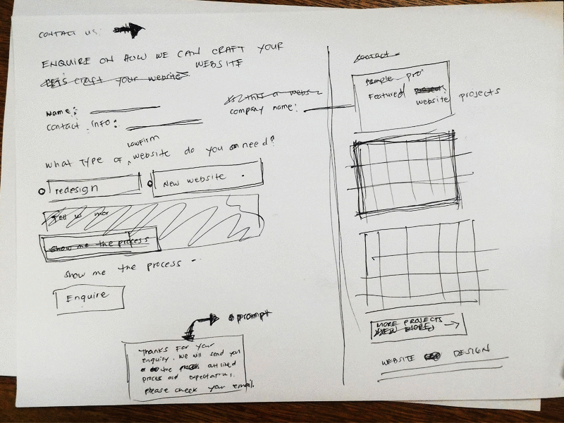 Website Enquiry Form Wireframe designing forms enquire enquiry form form forms ux ux design website wireframes