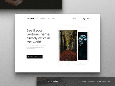 First Order UI Kit constructor interface kit landing landing page light photoshop ui ui kit ux white