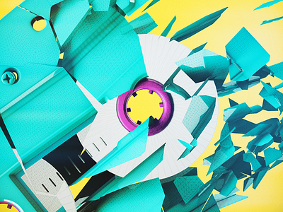 Cassette 3d after effects album cinema 4d illustration octane photoshop