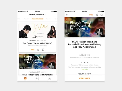 Eventbrite app discover eventbrite redesign ui