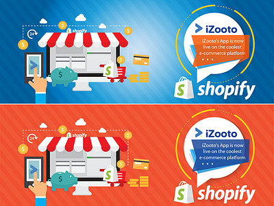 CTA Shopify add word campaign banner add blog post cta emarkating facebook post media campaign ppt template social media post