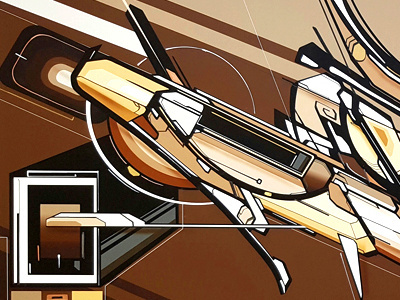 ASYNDIRO V.E.S contemporary art digital art graphic design painting print design