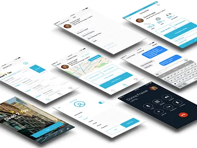 Sprint Driect2You Service App app design direct flow mobile product service sketch sprint ui user ux