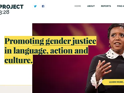 Ace Homepage Concept blue and yellow design charity design homepage justice ui ux web website women