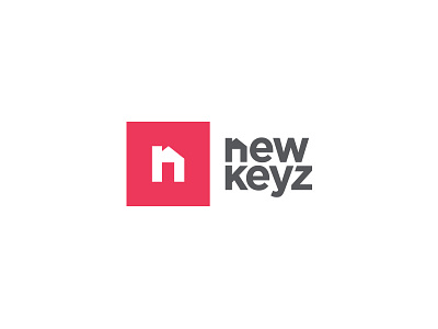 NewKeyz Logo Concept house icon keys logo vector