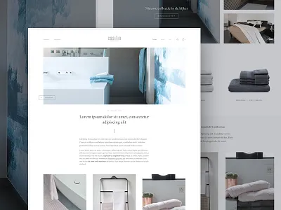 Home linen webshop blog design ecommerce grid news shop trend ui ux web webshop website