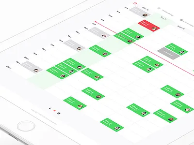 Booking calendar app booking bookings calendar ui ux web