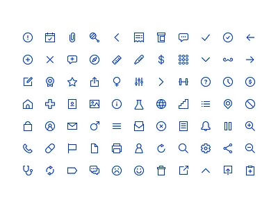 Icon Set icon iconography icons