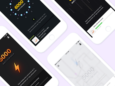 Step Counter Explorations analytics counter electricity fitness ios mobile skeuomorphism step