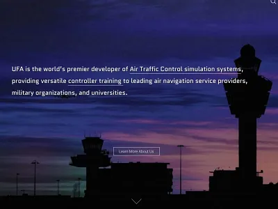 UFA, Inc black blue sky web site