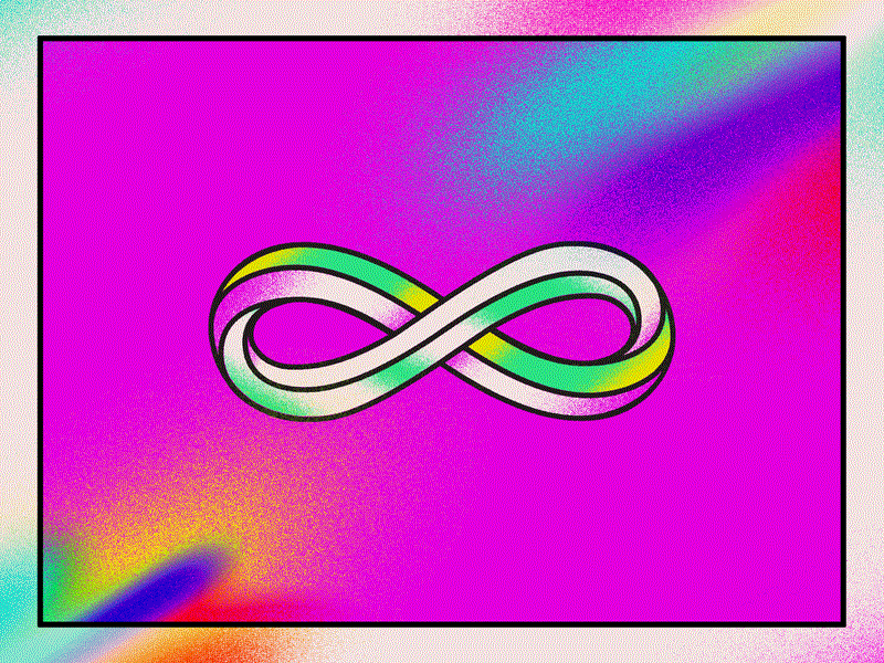 Paradox 2 air brush illustration paradox shapes