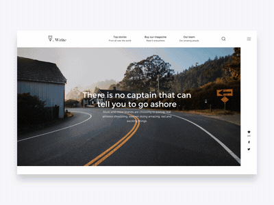 Write article page animation article page blog fireart fireart studio news ui ux web