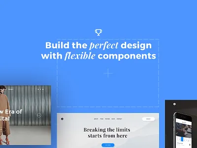 Presentation Thumbnails Design clean dailyui flat inspiration free download freebie psd slider ui design ui kit ux web