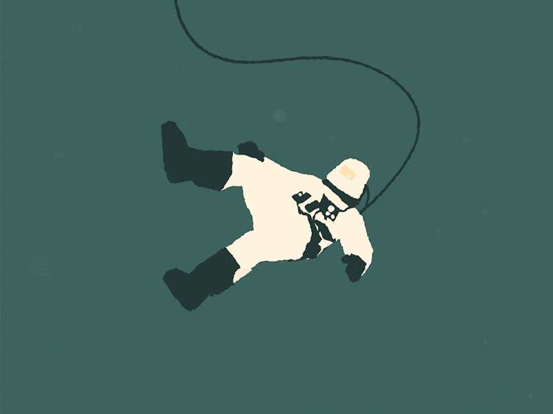 WoolFlat.gif 3d book design fall gif hugh howey illustration water wool