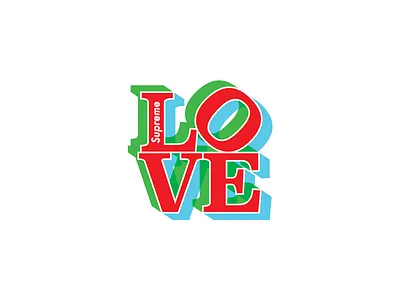 Philly x Supreme design hype hypebeast love sign philadelphia philly skate streetwear supreme vector