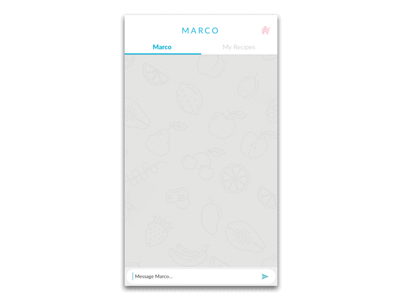 Marco - Recipes made simple (part 1) app bot chat chatbot chef cook cooking marco recipe recipes