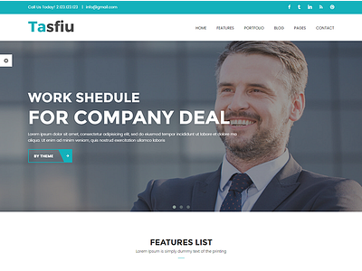 Tasfiu – Multipurpose HTML Template business web clean clean creative clean templates corporate site html template simple design web design website templates