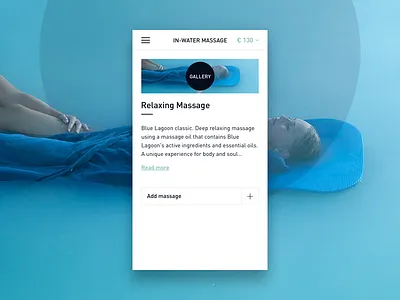 Blue Lagoon blue lagoon booking calendar clean extras kolibri minimalistic simplicity web