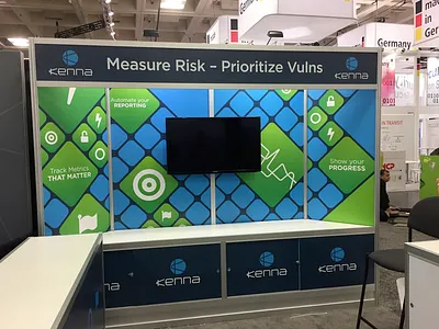 Tradeshow Booth Final design kenna kenna security rsa specs tradeshow tradeshow booth